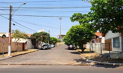 Início da R Botocudos