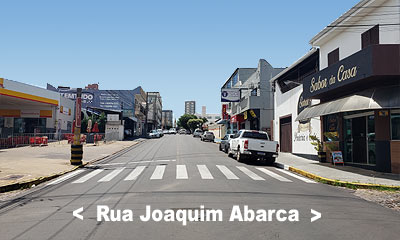 Início da R Caingangs - Sul