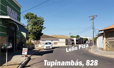 Início da R LÉLIO PIZA