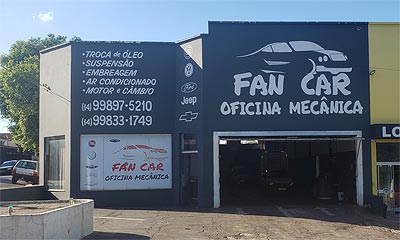 Fan Car Oficina Mecânica