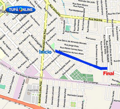 Mapa Av Arthur Fernandes