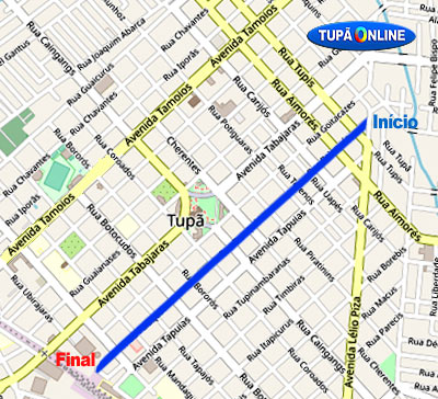 Mapa R Paiaquás
